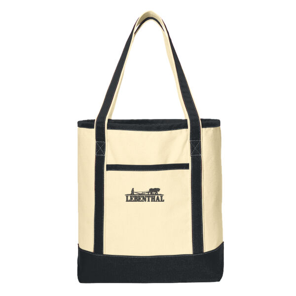 Large Canvas Boat Tote Thumbnail