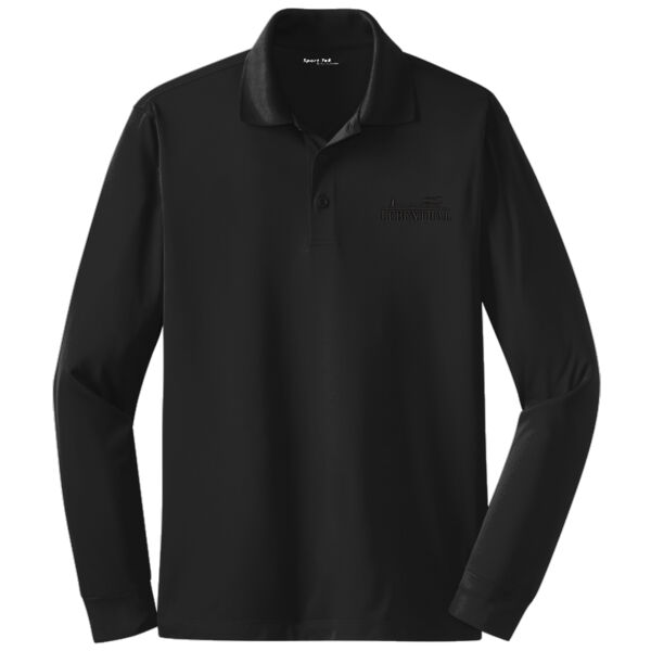 Sport Tek Long Sleeve Micropique Sport Wick ® Polo Thumbnail